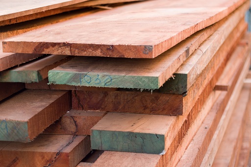 tablones de madera dura